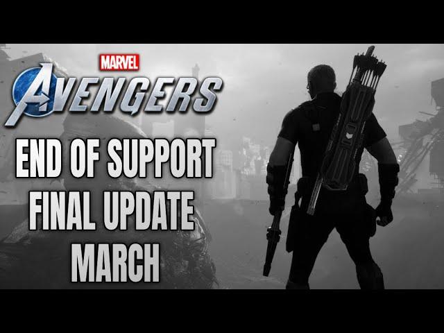 Marvel's Avengers - End Of Support & Final Update 2.8 March 31 (All Outfits Free!)