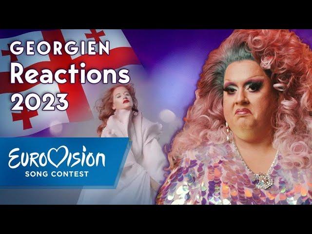 Iru - "Echo" - Georgien | Reactions | Eurovision Song Contest 2023 | NDR