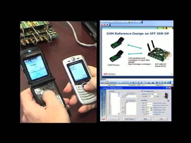 Lyrtech GSM Femto Base Station Demo using SFF SDR Board