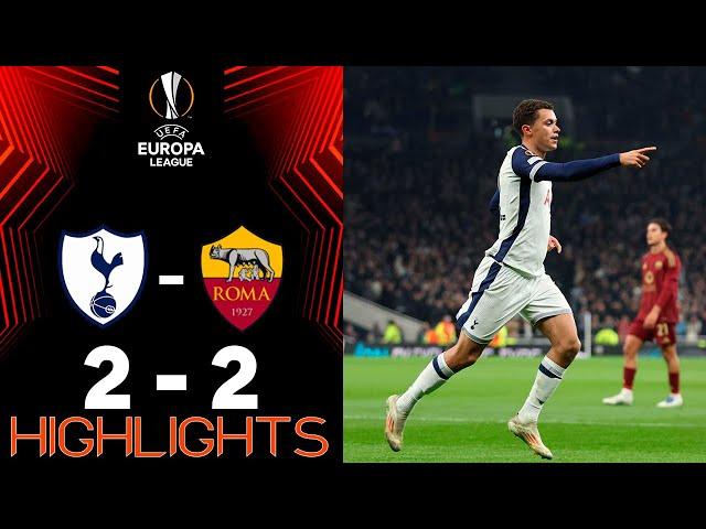 Tottenham - AS Roma 2-2 Highlights | UEFA Europa League - 2024/2025