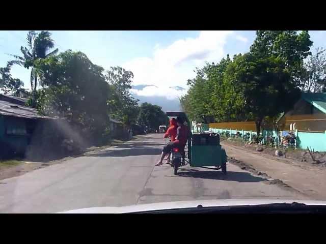 driving to Mambukal, Philippines