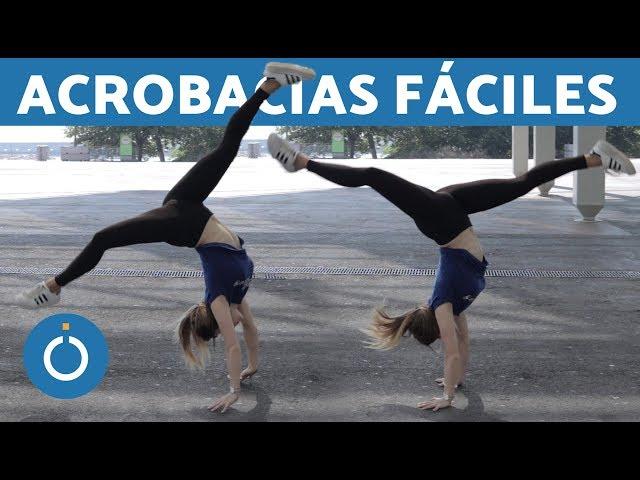 ACROBACIAS FÁCILES - Hacer la PALOMA con una pierna