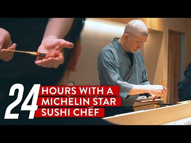 24 Hours With A Michelin Star Sushi Chef: Sushi Kimura