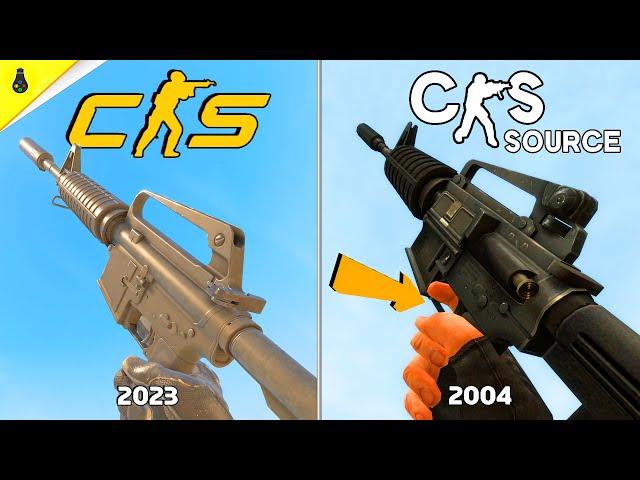 CS 2 vs CS Source - Details and Physics Comparison