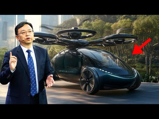 Chinese BYD CEO Releases First $4,999 Flying Car That Changes Everything!