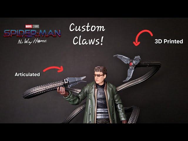 Custom Articulated Claws - Marvel Legends Doc Ock No Way Home