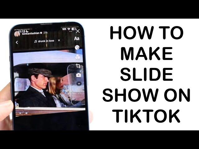How To Make An Interactive Slide Show On TikTok! (2024)