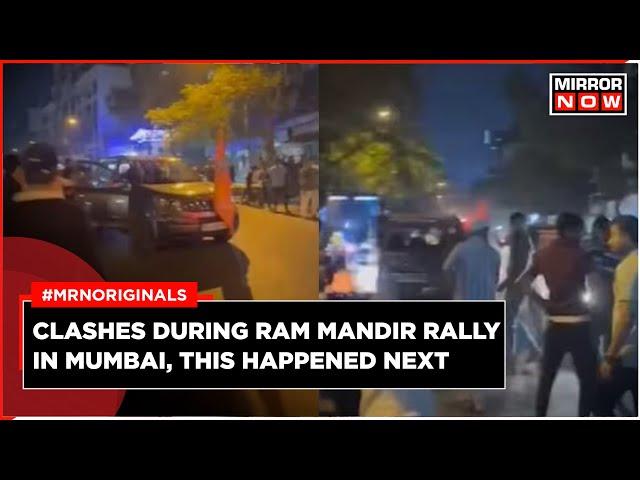 Ram Mandir Ayodhya | Clashes In Mumbai Mira Road Over Ram Mandir Rally | English News | Latest News