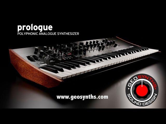 Korg Prologue - Custom Patches 1 to 25 - GEOSynths.com