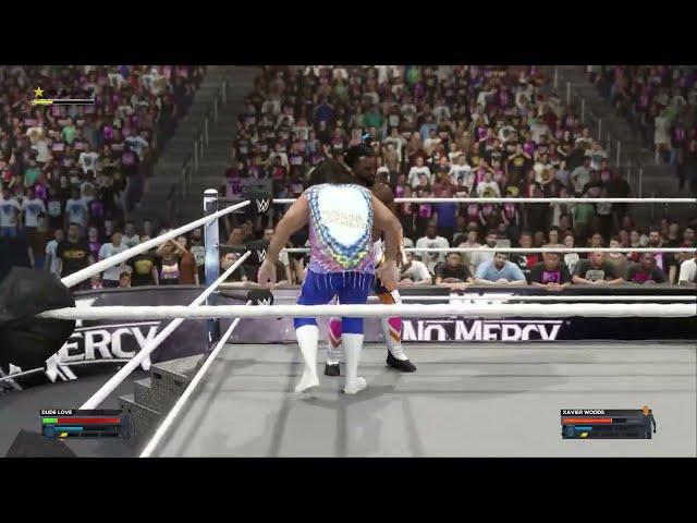 W2K24 Gameplay PC Dude Love VS Xavier Woods