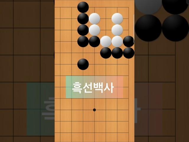 사활의정석 #묘수풀이 #사활문제 #바둑