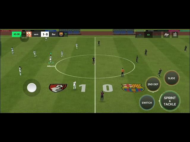 AFC Bornemouth vs Barcelona
