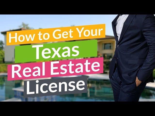 Texas How To Get Your Real Estate License | Step by Step Texas Realtor in 66 Days or Less