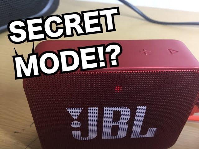 【JBL GO2】LOW FREQUENCY MODE MAXIMUM BASS