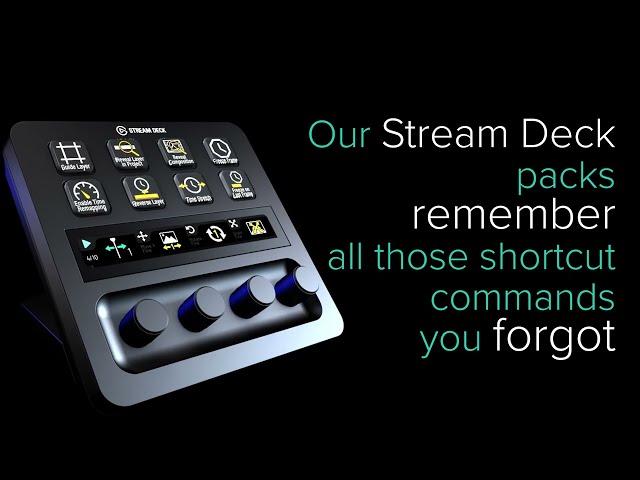 SideshowFX Stream Deck packs remember your shortcuts