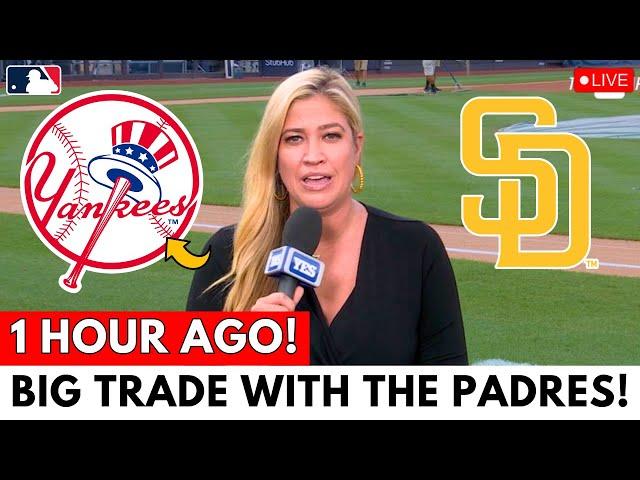 MLB ALERT! YANKEES MAKING A BIG TRADE WITH THE PADRES! DEAL CLOSED? [New York Yankees News]