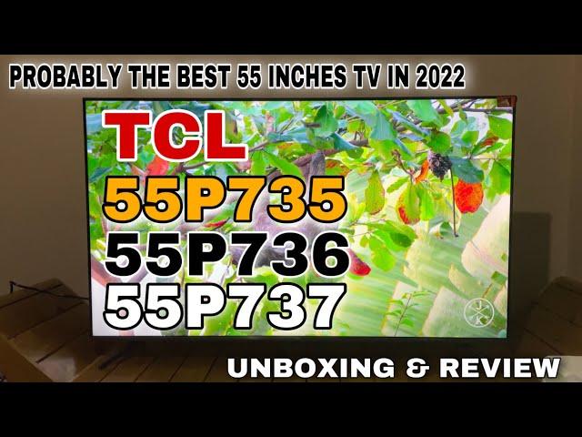 TCL 55 inches P735 Google Tv latest model, Unboxing | Review | Testing And Price.