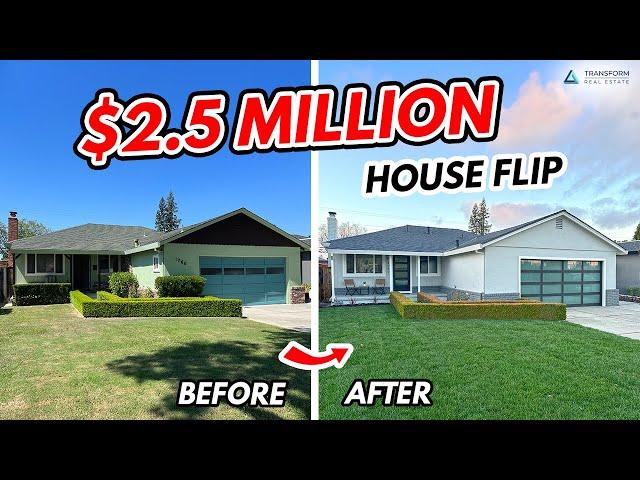 $2.5MM House Flip Before & After - Home Remodel Before & After