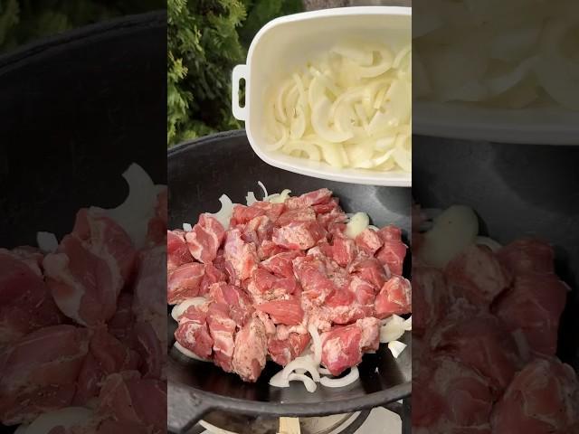САМЫЙ ПРАВИЛЬНЫЙ ШАШЛЫК в казане #рецепт #рецепты #рек #рекомендации
