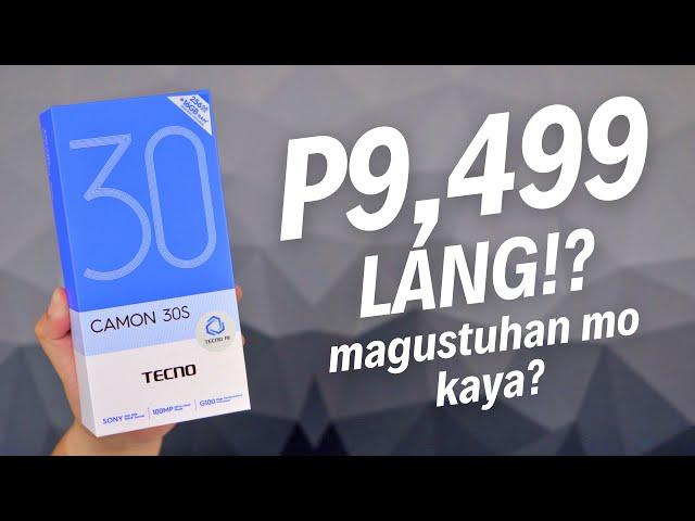 Tecno Camon 30S - BUTI NAKAHABOL PA!