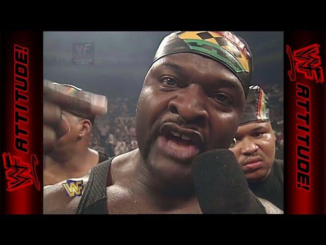 Ahmed Johnson explains why he joined the Nation of Domination | WWF RAW (1997)