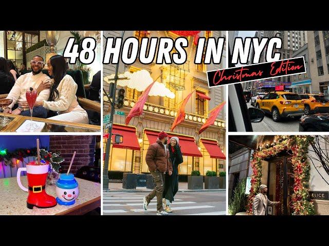 VLOG: Surprising my husband with a trip to NYC for Christmas!