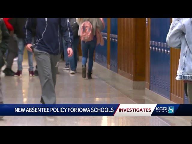 KCCI Investigates: New state law changes schools' attendance policies in effort to target chronic...