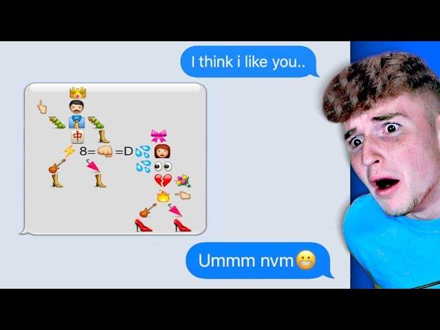 Most CREATIVE Texts With EMOJI'S (Too Far)