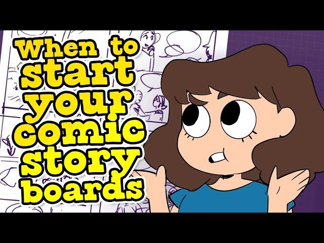 How much do you need written before you start your comic?