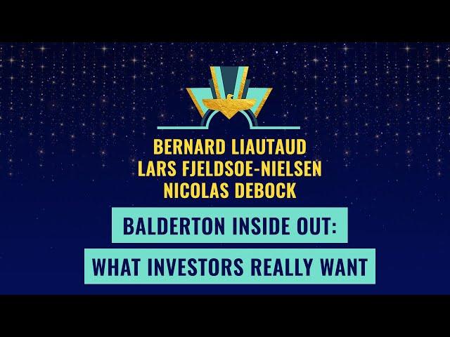 Balderton Inside Out: What investors really want - with B. Liautaud, L. Fjeldsoe-Nielsen & N. Debock