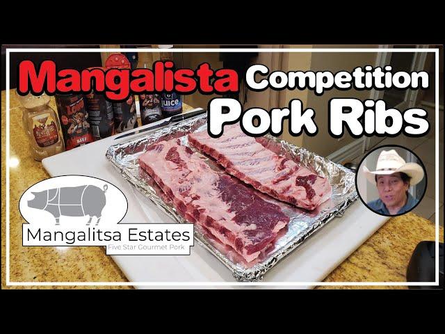 Mangalitsa Ribs | BEST COMPETITION RIBS? | BBQ Champion Harry Soo SlapYoDaddyBBQ.com