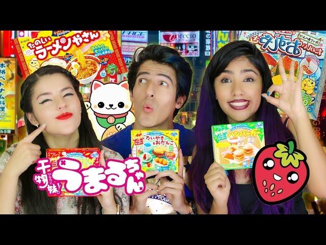 COOKING ARTIFICIAL JAPANESE FOOD  | POLINESIO CHALLENGE LOS POLINESIOS