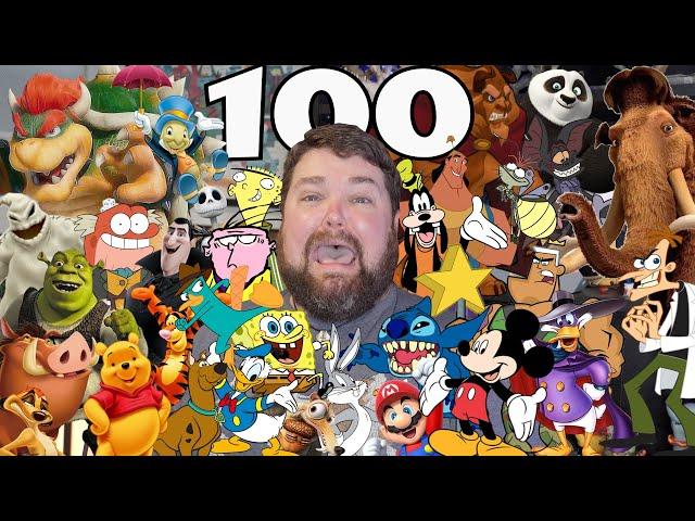 100 Cartoon Impressions