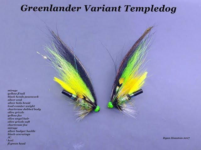 TYING THE GREENLANDER VARIANT TEMPLEDOG SALMON FLY WITH RYAN HOUSTON 2017