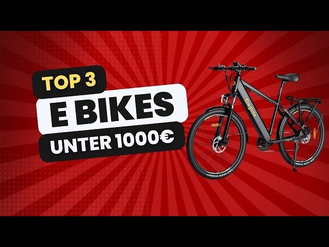 Das beste E Bike unter 1000€ für dich! Nie wieder im Stau stehen!