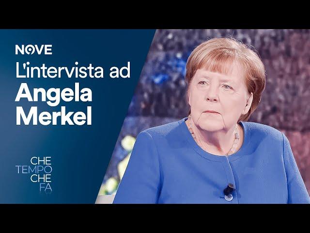 L'intervista ad Angela Merkel | Che tempo che fa