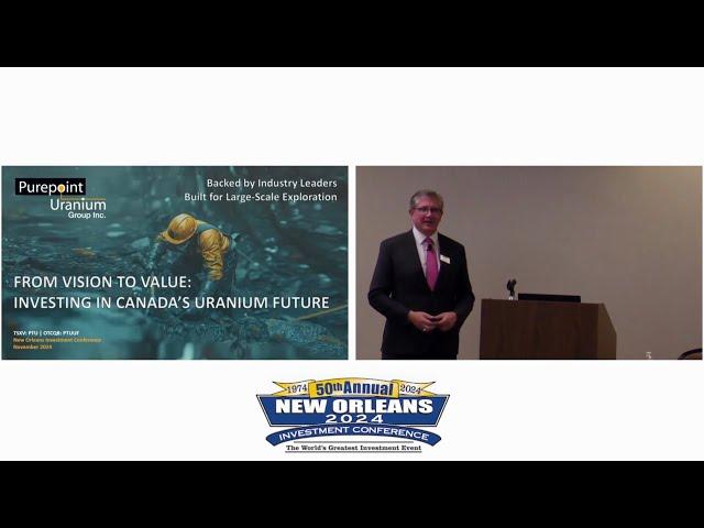 Unlocking the Uranium Opportunity: Chris Frostad at the New Orleans Investment Conference 2024