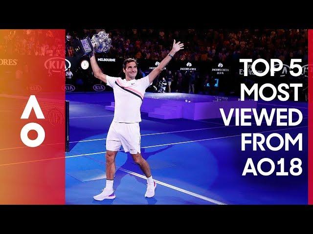 The most viewed moments from AO18 | Australian Open 2018