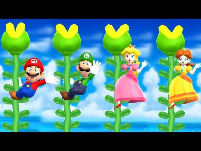 Mario Party 9 - All Funny Minigames