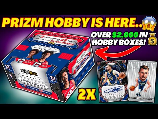 *MASSIVE $2,000+ RISK! 2023 PRIZM BASKETBALL HOBBY BOX REVIEW!