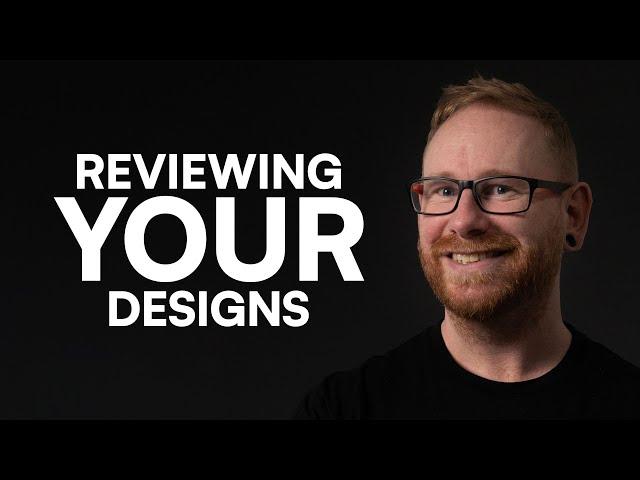  LIVE - Dansky Reviews YOUR Design Work - Ep 36