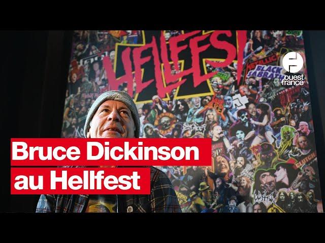 Bruce Dickinson : « La première fois qu'on a joué au Hellfest, ce fut une révélation ! »