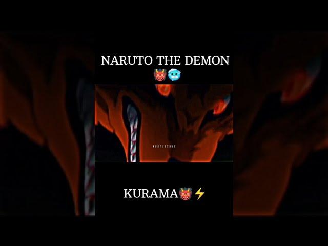 NARUTO THE DEMON  || KURAMA AND NARUTO #kurama #naruto #anime #status