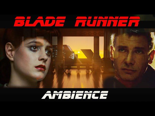 Blade Runner Ambience | Sunset in the Tyrell Building