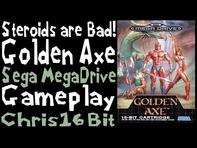 Golden Axe Sega Mega Drive - Steroids are bad!