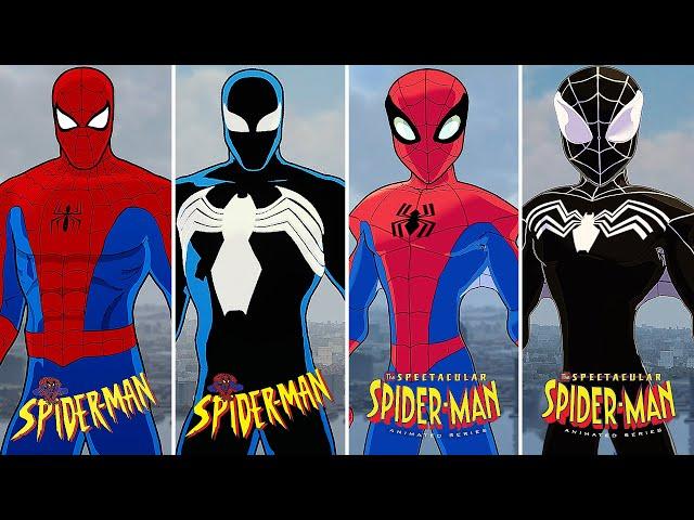 Spider-Man PC - ALL Animated Suits (All Cartoon Mods)