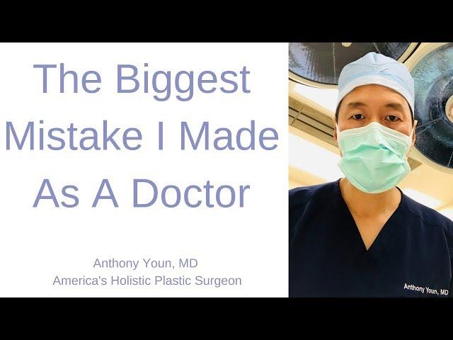 My Biggest Regret as a Doctor - Dr. Anthony Youn