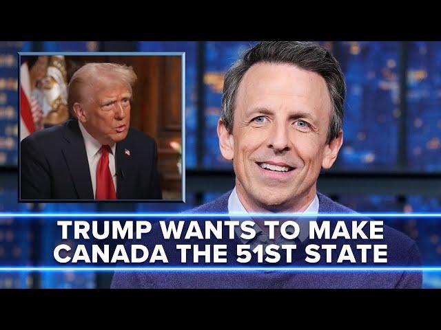 Trump Says He’s Serious About Canada Becoming the 51st State