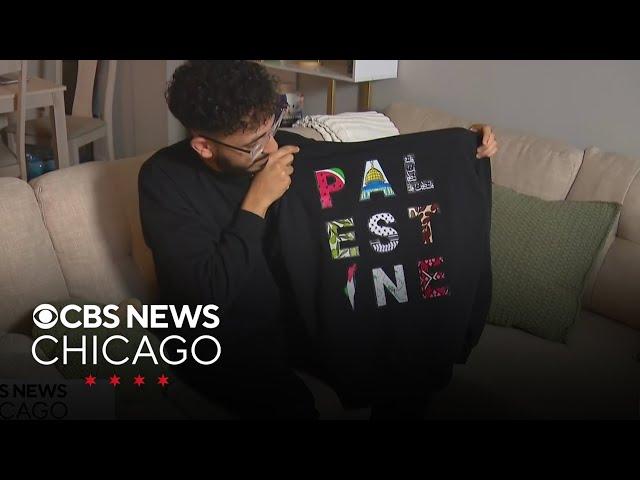 Video shows Illinois woman assault man wearing "Palestine" sweatshirt