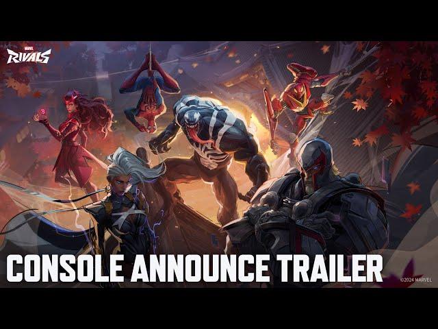 Marvel Rivals | Console Announce Trailer